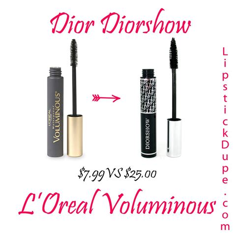 dupe for diorshow mascara|drugstore mascara dupe.